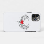 Coques Case-Mate iPhone Red Angel Coeur avec ailes (Dos (Horizontal))