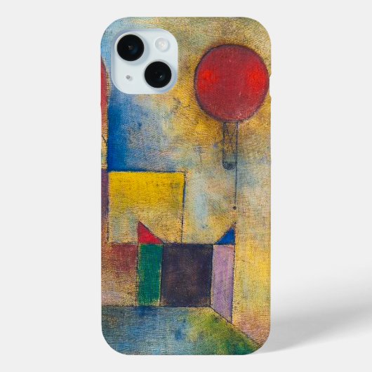 Coques Case-Mate iPhone Red Balloon | Paul Klee | (Verso)