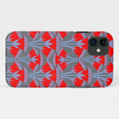 Coques Case-Mate iPhone Red Bellflower iPhone 11 Case | One Owl Artist (Dos (Horizontal))