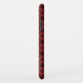 Coques Case-Mate iPhone Red Black Tartan Plaid (Dos/Droite)
