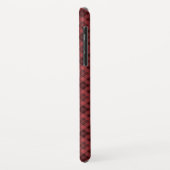 Coques Case-Mate iPhone Red Black Tartan Plaid (Dos/Gauche)