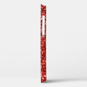 Coques Case-Mate iPhone Red Bling, brillant et pétillant (Verso / Gauche)