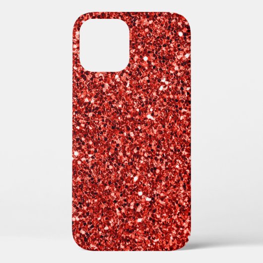 Coques Case-Mate iPhone Red Bling, brillant et pétillant (Verso)