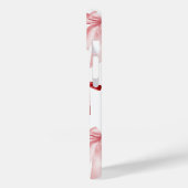 Coques Case-Mate iPhone Red Bow Watercolor iPhone Case (Verso / Gauche)