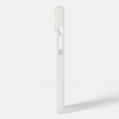 Coques Case-Mate iPhone Red brown abstract aesthetic minimal Monogram (Verso / Gauche)