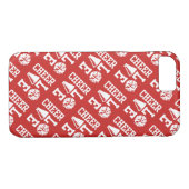 Coques Case-Mate iPhone Red Cheer Love Motif (Dos (Horizontal))