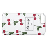 Coques Case-Mate iPhone Red Cherries Motif Personnalisé iPhone 7 Plus (Dos (Horizontal))