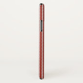 Coques Case-Mate iPhone Red Chevron (Dos/Droite)