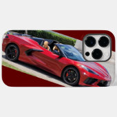 Coques Case-Mate iPhone Red Corvette c8, 2023, dossier téléphonique (Verso (horizontal))