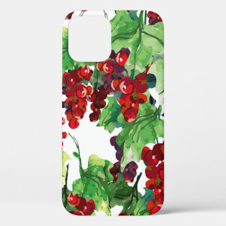 Case-Mate iPhone Case Red Currant Motif sans joint