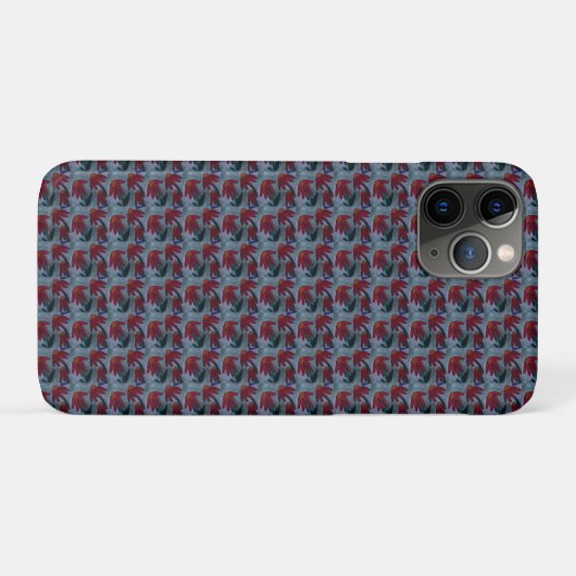 Coques Case-Mate iPhone Red Daisy (Dos (Horizontal))