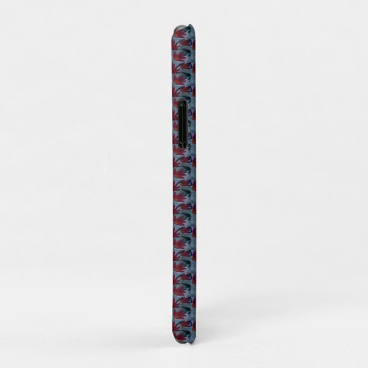 Coques Case-Mate iPhone Red Daisy (Dos/Droite)