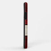 Coques Case-Mate iPhone Red damask and ribbon (Dos/Droite)