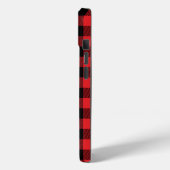 Coques Case-Mate iPhone Red Flannel Buffalo Check Motif (Verso / Gauche)