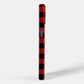 Coques Case-Mate iPhone Red Flannel Buffalo Check Motif (Verso / Droite)