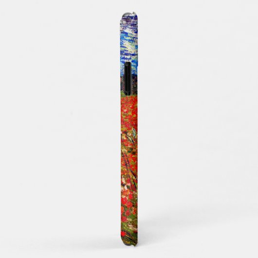 Coques Case-Mate iPhone Red Flower Field, Van Gogh (Dos/Droite)