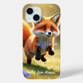 Coques Case-Mate iPhone "Red Fox Kit's Play" (Verso)