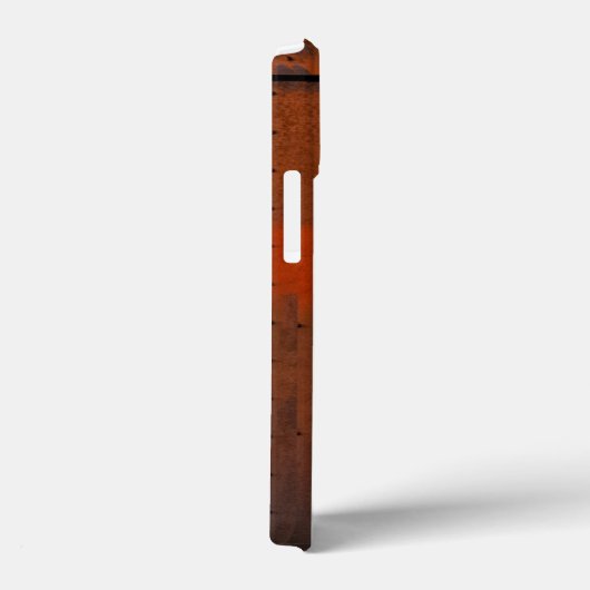 Coques Case-Mate iPhone Red Grungy Emergency Exit Nom personnalisé (Verso / Droite)