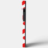 Coques Case-Mate iPhone Red Hearts Motif Saint Valentin mignonne Lovely (Verso / Gauche)