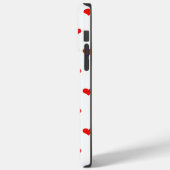 Coques Case-Mate iPhone Red Hearts Motifs Saint-Valentin Cadeau mignon 202 (Verso / Gauche)