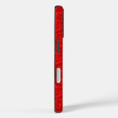 Coques Case-Mate iPhone Red Paisley (Verso / Droite)