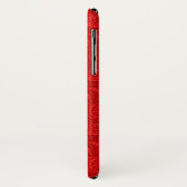 Coques Case-Mate iPhone Red Paisley (Dos/Gauche)