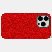 Coques Case-Mate iPhone Red Paisley (Verso (horizontal))