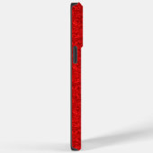 Coques Case-Mate iPhone Red Paisley (Verso / Droite)