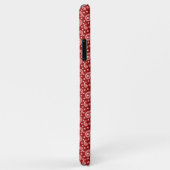 Coques Case-Mate iPhone Red Paisley (Dos/Droite)