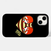 Coques Case-Mate iPhone Red Panda Coeur d'amour (Verso (horizontal))