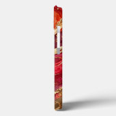 Coques Case-Mate iPhone Red & Pink Marble Gold iPhone 13 Case (Verso / Gauche)