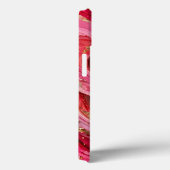 Coques Case-Mate iPhone Red & Pink Marble Gold iPhone 13 Case (Verso / Droite)