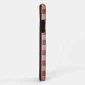Coques Case-Mate iPhone Red Plaid Pays En vichy rouge (Dos/Droite)