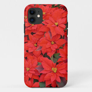 Etui iPhone Case-Mate Red Poinsettias I Christmas Holiday Floral Photo