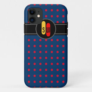 Etui iPhone Case-Mate red polkadots and your initié