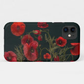 Coques Case-Mate iPhone Red Poppies (Dos (Horizontal))