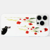 Coques Case-Mate iPhone Red Poppy Lapin Lapin Nature (Verso (horizontal))