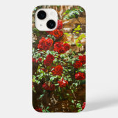 Coques Case-Mate iPhone Red Roses Against a Stone Wall (Verso)