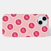 Coques Case-Mate iPhone Red Scalloped Cute Love Hearts Saint Valentin (Verso (horizontal))