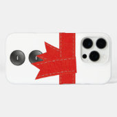 Coques Case-Mate iPhone Red Scarf Snowman Costume for your iPhone (Verso (horizontal))
