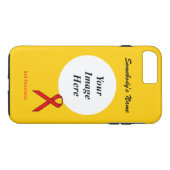 Coques Case-Mate iPhone Red Standard Ribbon Modèle par Kenneth Yoncich (Dos (Horizontal))