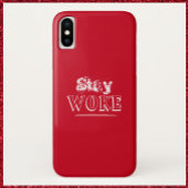 Coques Case-Mate iPhone Red Stay Woke tendance