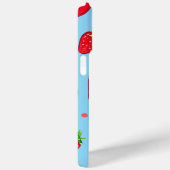 Coques Case-Mate iPhone Red strawberry fruit  (Verso / Droite)