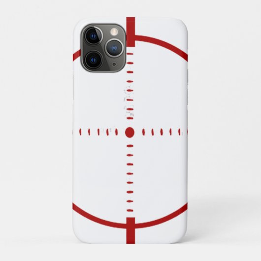 Coques Case-Mate iPhone Red Target Phone Case - Precision Crosshair Graphi (Dos)