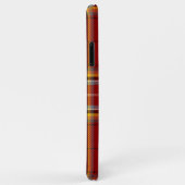 Coques Case-Mate iPhone Red Tartan (Dos/Droite)