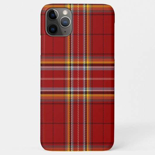 Coques Case-Mate iPhone Red Tartan (Dos)