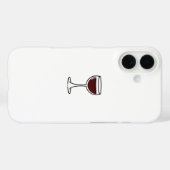 Coques Case-Mate iPhone Red Wine Glass (Verso (horizontal))