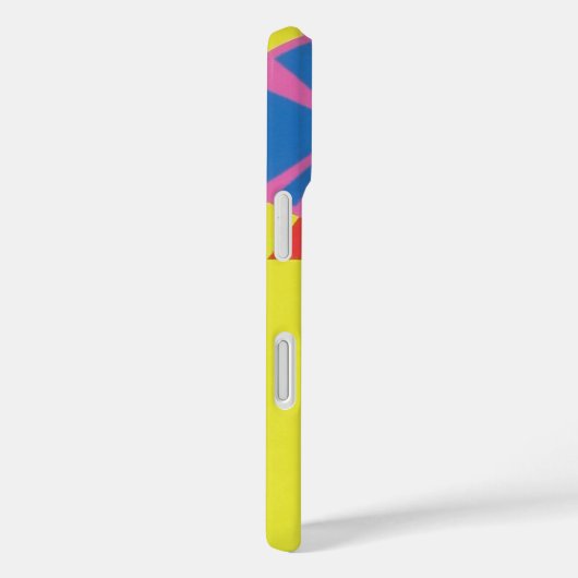 Coques Case-Mate iPhone Red, Yellow and Blue Modern Art Phone Case (Verso / Droite)