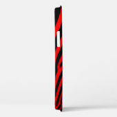 Coques Case-Mate iPhone Red Zebra Stripes (Verso / Droite)