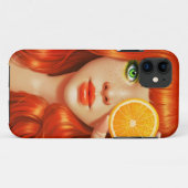Coques Case-Mate iPhone RedOrange (Dos (Horizontal))
